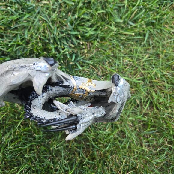 Dragon Castle Wall Hanging Decor Sword Holder - Picture 4 of 9